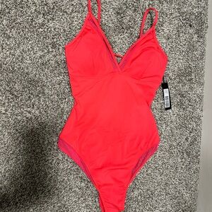 TA3 Meshy Hot Coral- NWT!